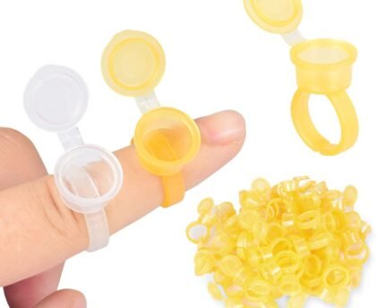 Pigment ring/cup with cover
